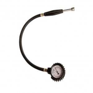 Манометр для шин серии ND, относительный с трубкой Бурдона для воздуха