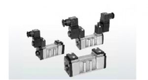 Золотниковый пневматический распределитель с электромагнитным управлением5/25/3