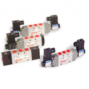 Золотниковый пневматический распределительный клапан с электромагнитным управлением3/2-ходовой5/2-ходовой