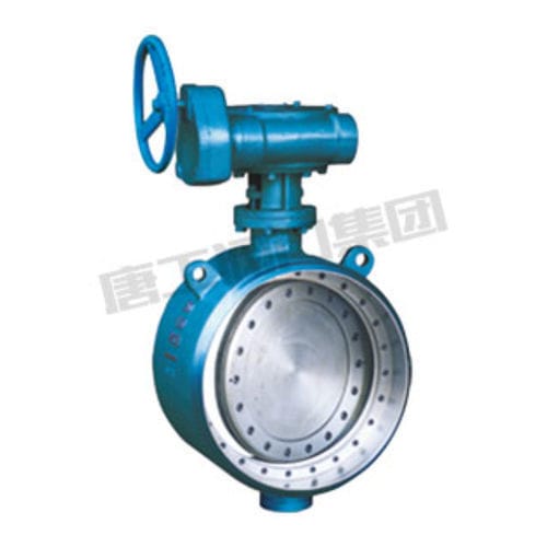 Поворотный затвор с маховиком, литой, стальной, сварной