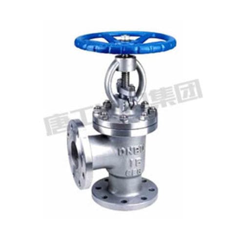 Проходной клапан с маховиком, запорный, угловой