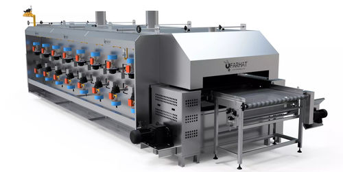 Туннельная хлебопекарная печь инфракрасного отверждения