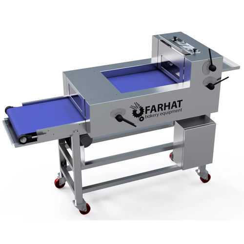 Ручная тестораскаточная машина с двойным выходом