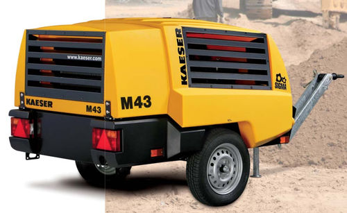 Компрессор винтовой MOBILAIR M 43воздушныйдизельныймобильный