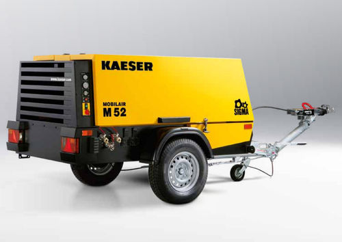 Компрессор винтовой MOBILAIR M 52 с дизельным двигателеммобильный