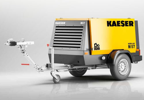 Компрессор винтовой MOBILAIR M 57воздушныйдизельныймобильный