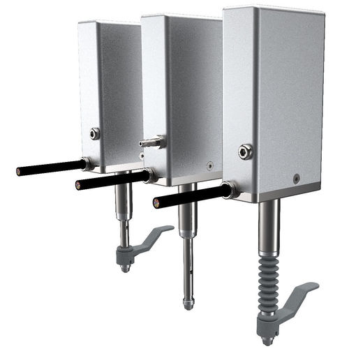 Инкрементальный датчик линейных перемещений LE/Sopticalс подпружиненным валомцифровой