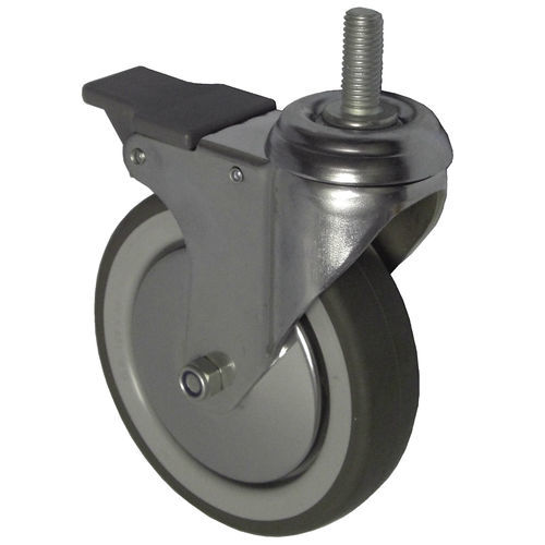 Колесо с цельной шиной, сталь 828, не оставляющая следов