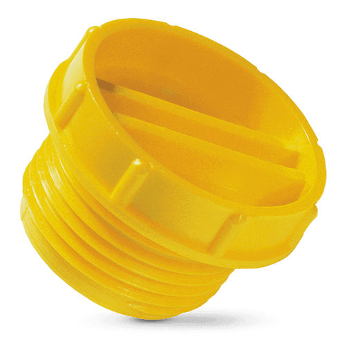 Заглушка круглая серии ГПН 703 с резьбой из полиэтилена низкой плотности (ПВД)защита