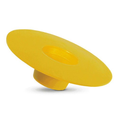 Плоская заглушка ГПН 650 Тип Б, безрезьбовая защита из полиэтилена низкой плотности (ПЭВД).