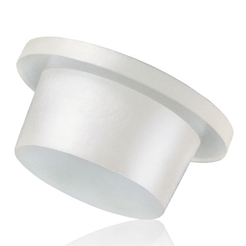 Заглушка коническая серии ГПН 500 безрезьбовой фланец из полиэтилена низкой плотности (ПЭВД)