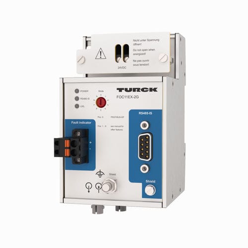 Система ввода-вывода PROFIBUS-DP FOC11EX-2GserialModbus RTUnetwork
