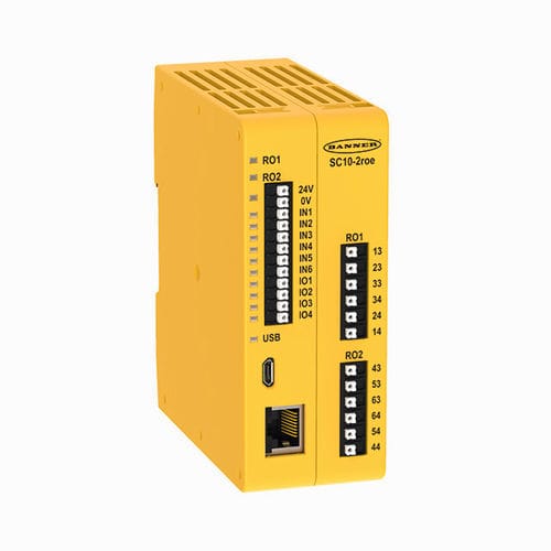 Входы программируемого контроллера SC10-2ROEвыходыEthernetModbus