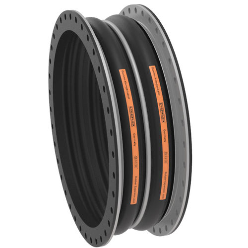 Компенсатор резиновой трубы С-2круглыйфланецосевой