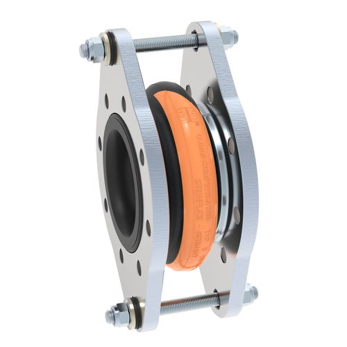 Компенсатор резиновой трубы Б-2круглофланцевыйосной