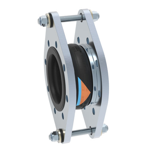 Компенсатор для резиновой трубы РС-2круглый фланецдля отопления