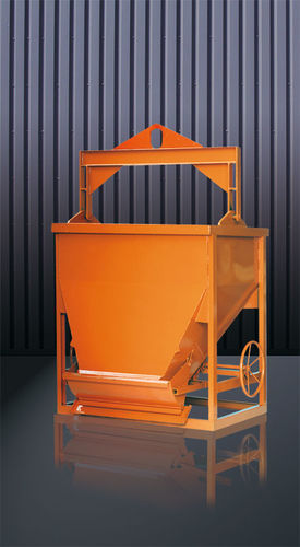 Скип бетонный прямоугольный серии 1094 (Н) с нижним открыванием