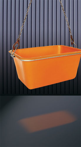 Контейнер для мусора из полиэтилена серии 1225из сталидля городских отходовоткрытый