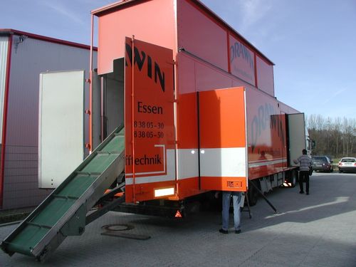 Мельница по переработке пластмасс для мобильного применения