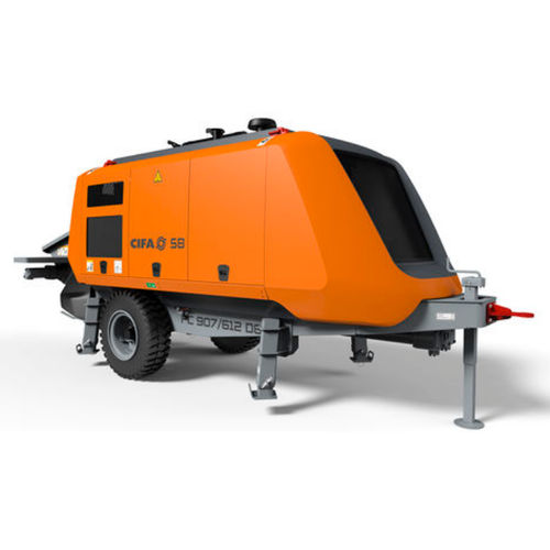 Бетононасос прицепной PC_709для строительстваэлектропоршневой