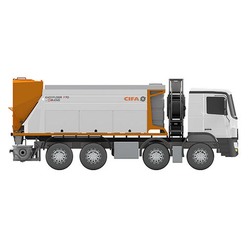 Mobile concrete pump P70for constructionpiston