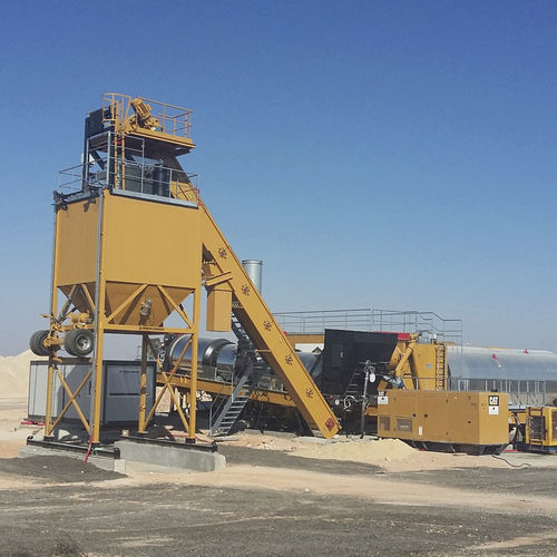 Мобильный асфальтный завод TSMнепрерывногопараллельнопоточного типа