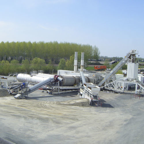 Мобильный асфальтный завод TSM MAJORнепрерывныйпараллельнопоточный