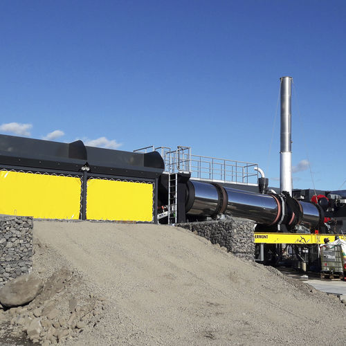 Мобильный асфальтный завод ROADMASTERнепрерывный противоток