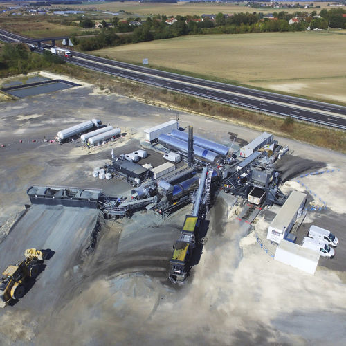 Мобильный асфальтный завод РФ HIGHWAYнепрерывный противоток