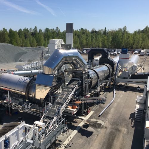 Мобильный асфальтный завод TRX HIGHWAYнепрерывного действия