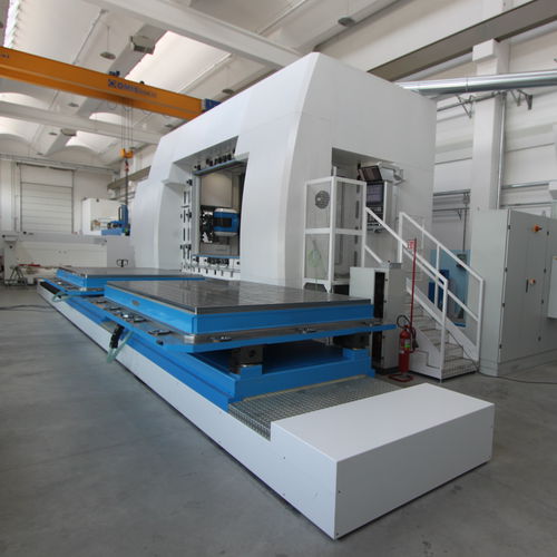 5-axis CNC milling machine Monnalisa horizontalgantryfor aluminum