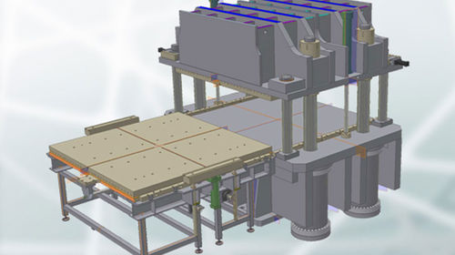 Hydraulic press Carbontechcompressionfor productionvertical