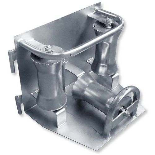 Ролик для укладки кабеля со стальным роликом Z-KER 103Zс опорной плитой