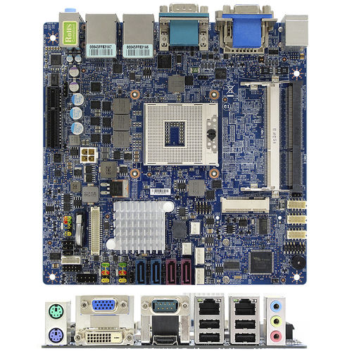 Материнская плата Mini-ITX MX67QMD Intel® Core™ i seriesIntel® QM67DDR3 SDRAM