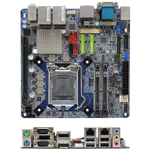 Материнская плата Mini-ITX серии MX110HIIntel® Core™ iIntel® H110DDR4 SDRAM