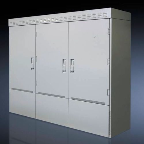 Система шкафов для наружного монтажа MFG 18напольная, многодверная, алюминий