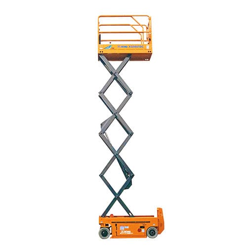 Самоходный ножничный подъемник XG0807DCколесныйаккумуляторныйгидравлический