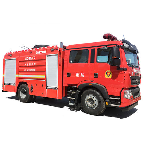 Пожарная пожарная платформа СГ80Ф2 на грузовике