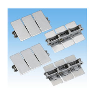 Stainless steel conveyor chain T seriesslatteddoublelube-free