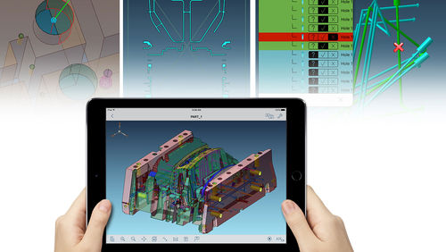 Программное обеспечение интерфейса САПР Visual Inspect, процесс управления данными