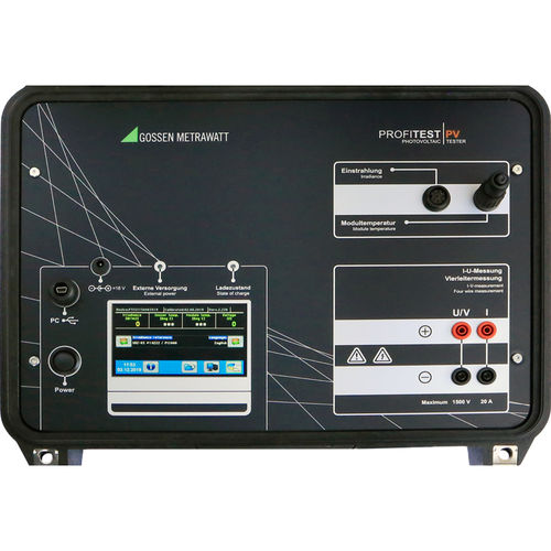 Тестер напряжения Profitest PV 1500 ток короткого замыканиядля фотоэлектрических установок