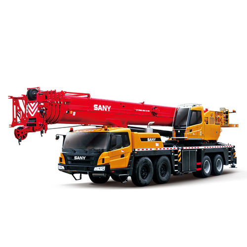 Самоходный кран STC900Tтелескопической конструкциидля авиационного применения