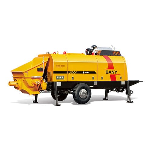 Бетононасос прицепной HBT4010C-5Iдля строительствапоршневой износостойкий