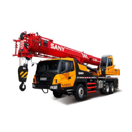 Crane truck STC300S3-axlefor constructiondiesel-powered