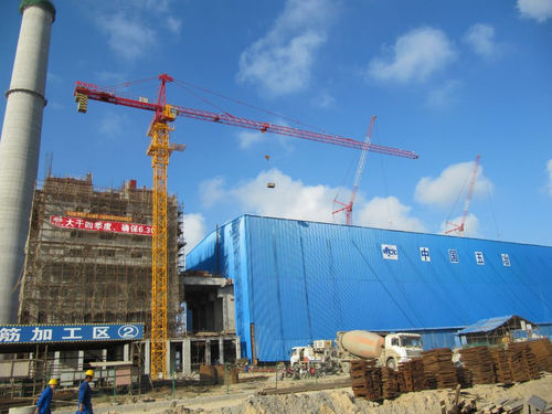 Стационарный кран SYT80(T5710-6)башенно-подъемный