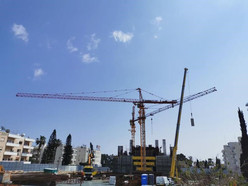 Стационарный кран SYT80(T6013-6)башенныйдля строительного подъема