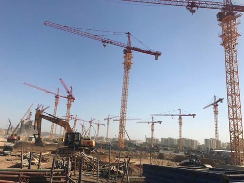 Стационарный кран SYT250(T7527-12)башенныйдля строительного подъема