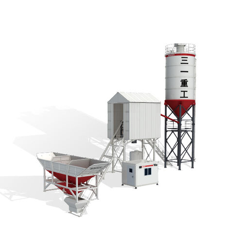 Stationary concrete batching plant HZS30G