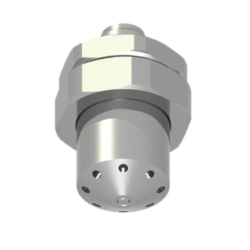 Распылительная форсунка серии MF, охлаждение, впрыск воздуха