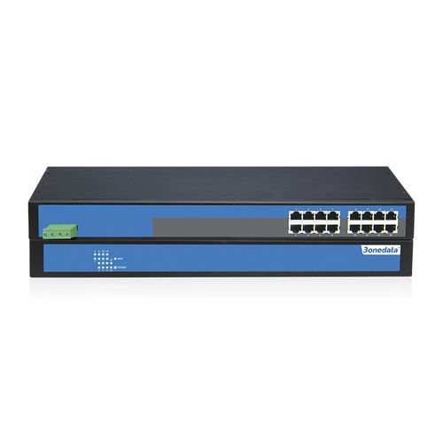 Сетевой коммутатор ES1016 на 16 портов, неуправляемый, 2 уровня, для монтажа в стойку